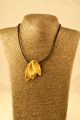 15317 - Halskæde med forgyldt vedhæng