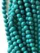 16253 - Rund Afrikansk Turkis 8mm