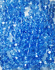 18140 - Blå Glas streng 13mm