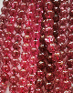 18248 - Rød Glas streng 16mm
