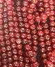 18251 - Rød Glas streng 11mm
